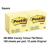 Post-it Notes 4490 101x101mm Super Sticky Lined Assorted