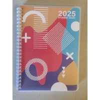 Diary 2025 SCHOOL student SPIRAL 57PS25 Cumberland A5 WTO 10252357