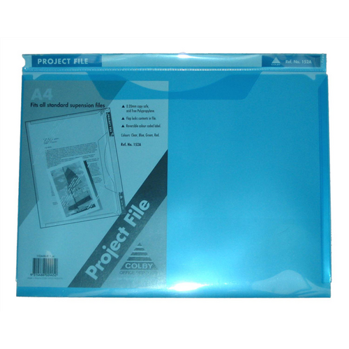 Project File A4 Colby 152A Blue holds 50 sheets