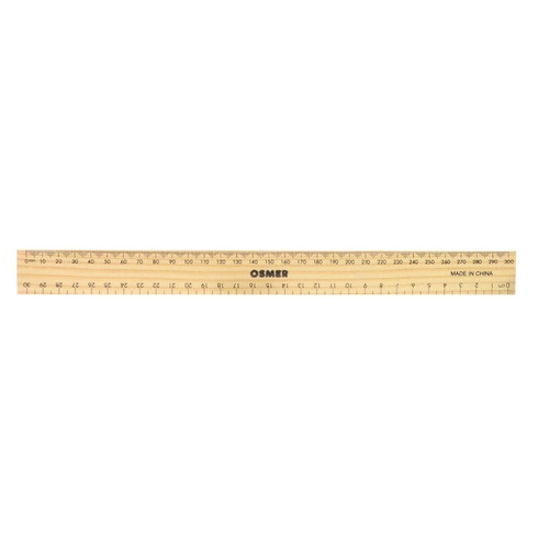 Pack of 24 30cm Wooden Rulers by Janrax - Stationery Wholesale