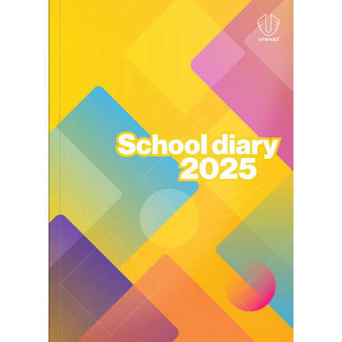 Diary 2025 Upward 4403 B5 School Week to Opening WTO 250x179mm